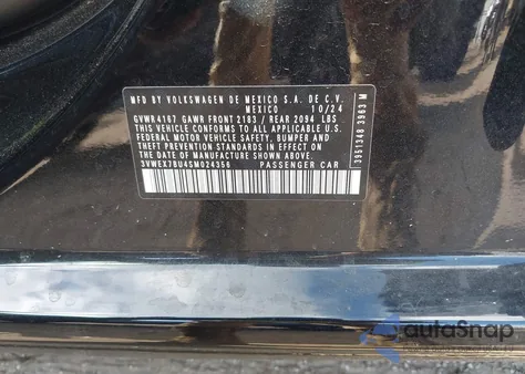 2025 Volkswagen Jetta 1.5T Se z USA, uszkodzony, nr VIN 3VWEX7BU4SM024356